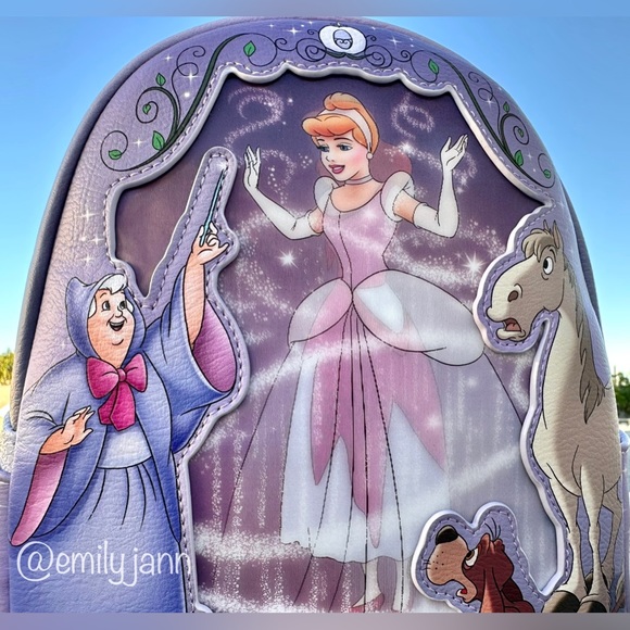 Cinderella💜Backpack - Picture 6 of 12